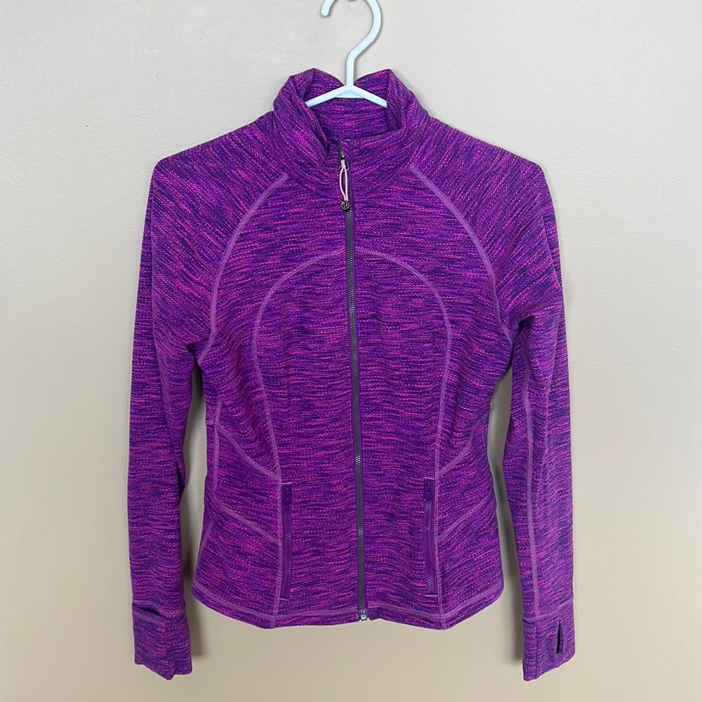 Lululemon Jacket/ZipUp Pink/Purple - Picture 2 of 3